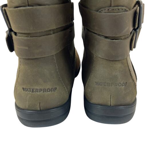 Columbia Jessa Tall Leather Waterproof Boots Women's Size 7 - Picture 5 of 11